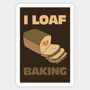 I Loaf Baking Sticker